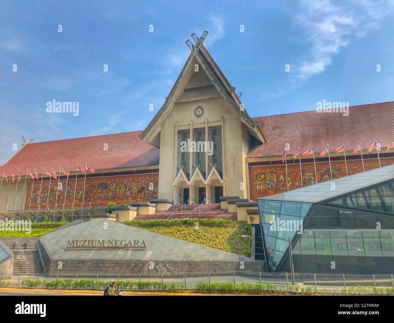 Muzium Negara, National Museum, Kuala Lumpur, Malaysia. Stockfoto