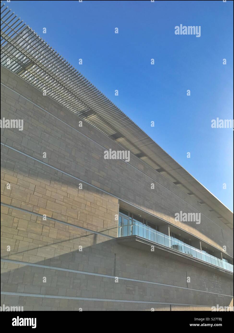 Cape Town International Convention Centre, Kapstadt, Südafrika. - Smartphone-aufgenommenes Stockfoto