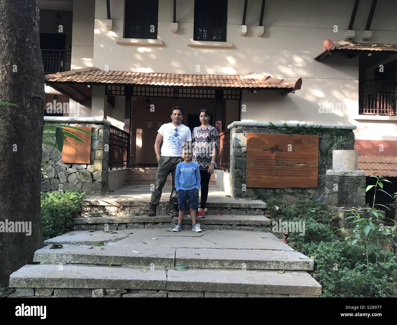 Urlaub - Smartphone-aufgenommenes Stockfoto