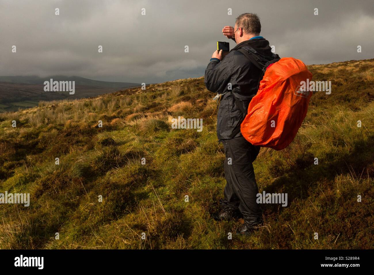 "Berg Navigation" Stockfoto