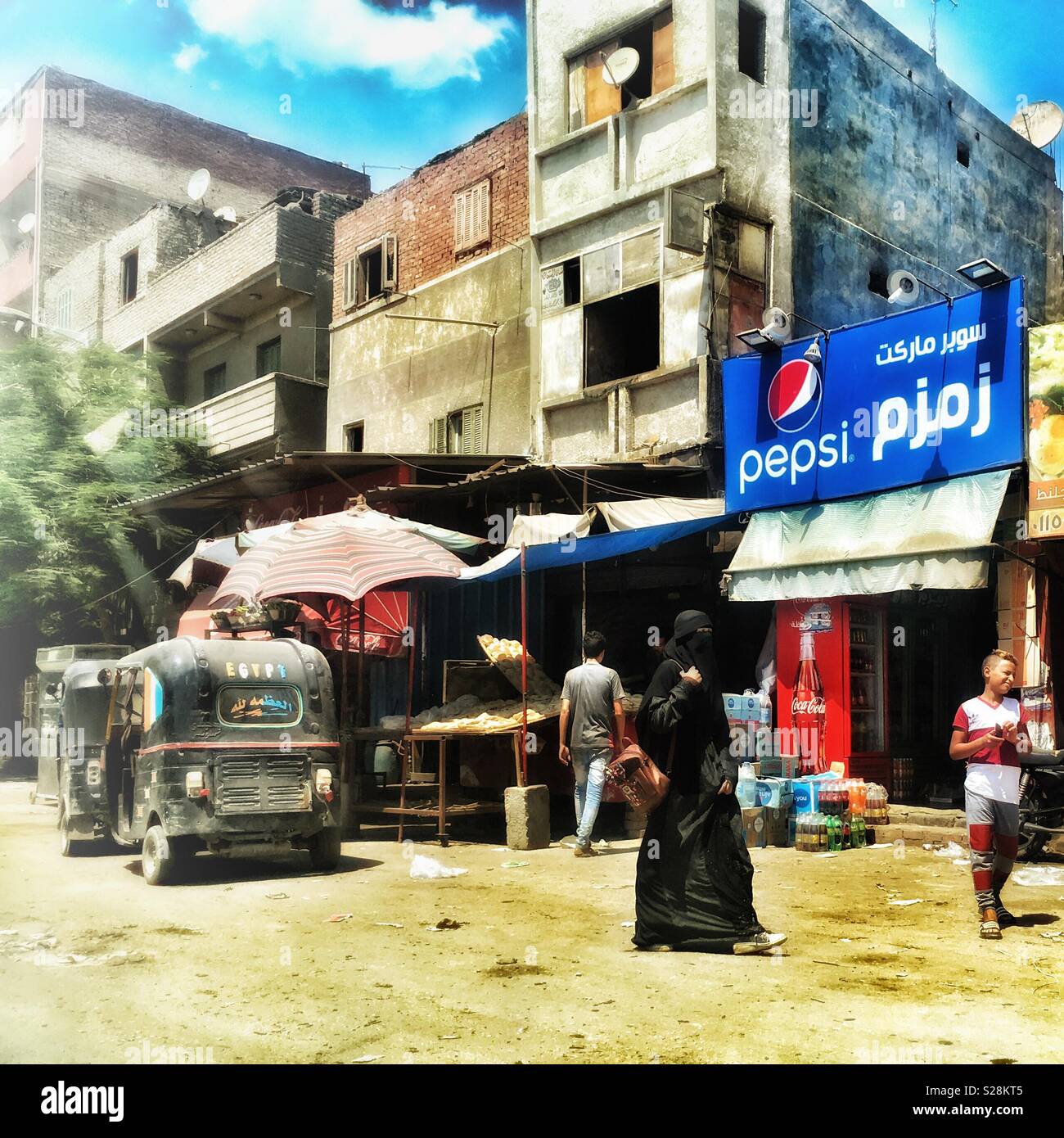 Cairo Street Life Stockfoto