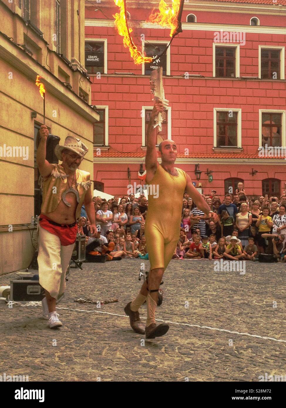 Conjurors 'Karneval, 28.07.2018, Lublin Stockfoto