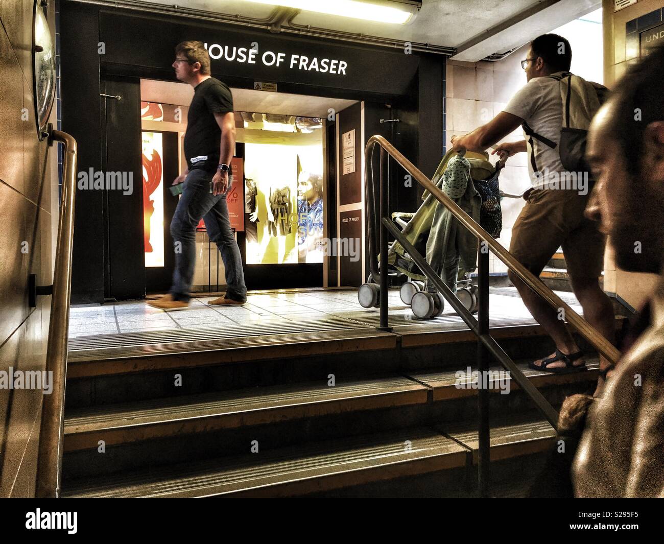 House of Fraser auf Fenchurch Street in London, England Stockfoto