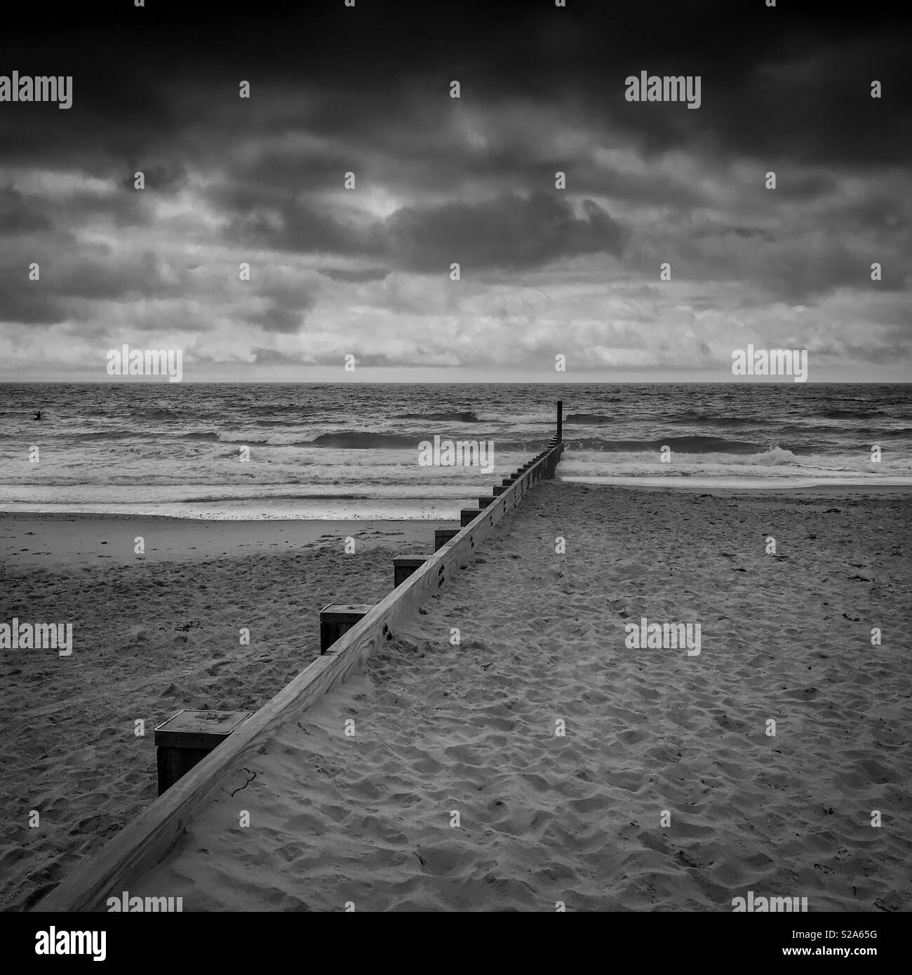 Bournemouth beach Stockfoto