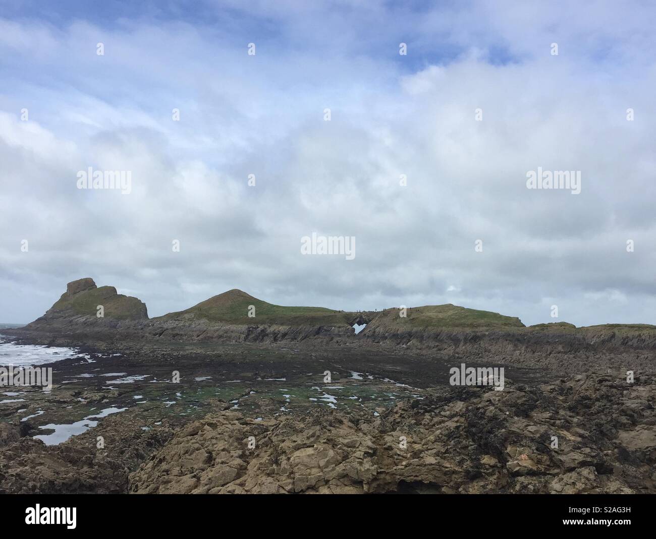 Worms Leiter, Wales Stockfoto