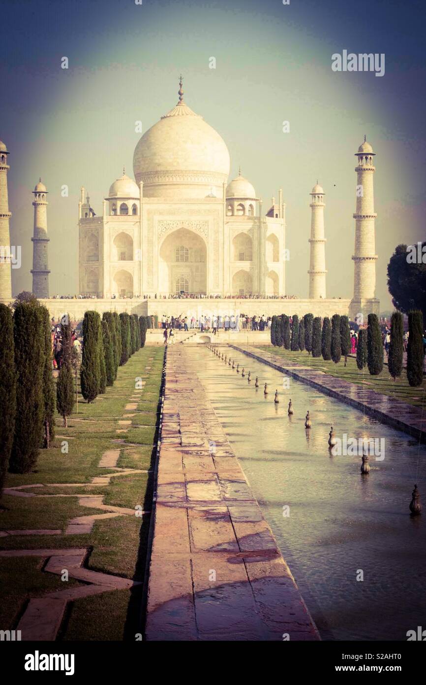 Taj Mahal, Indien Stockfoto
