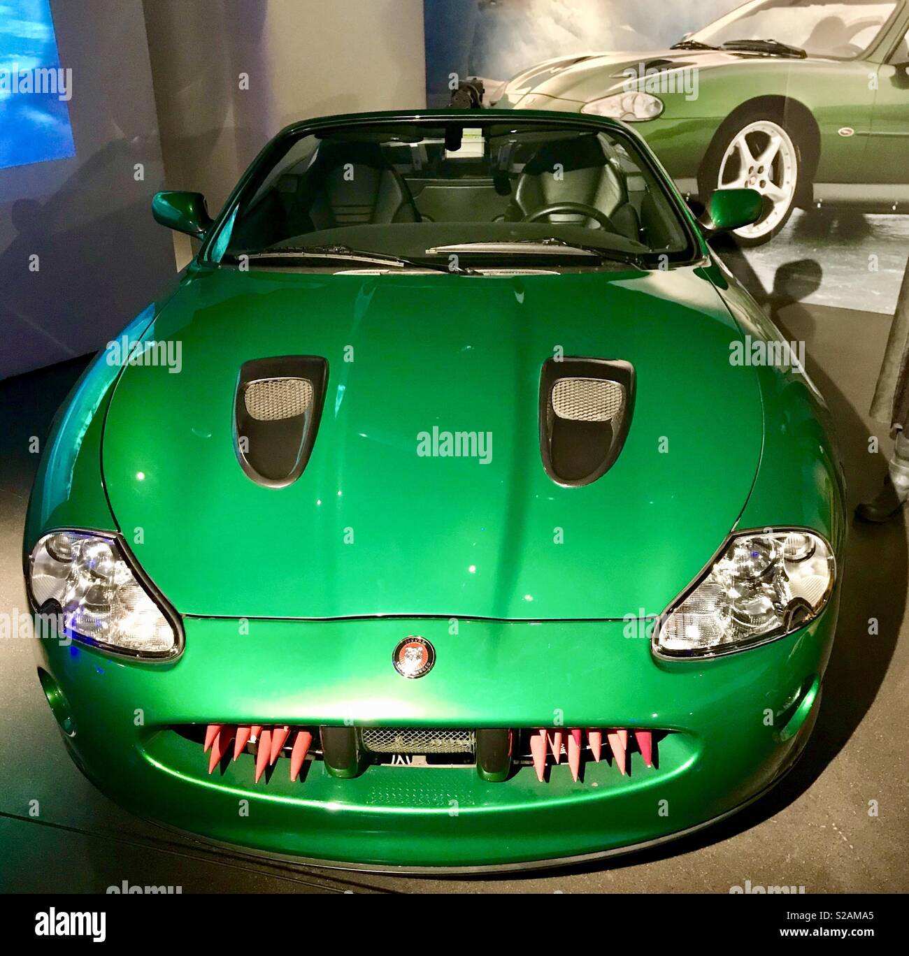 James Bond Bond in motion Ausstellung. Covent Garden London April 2018. Stockfoto