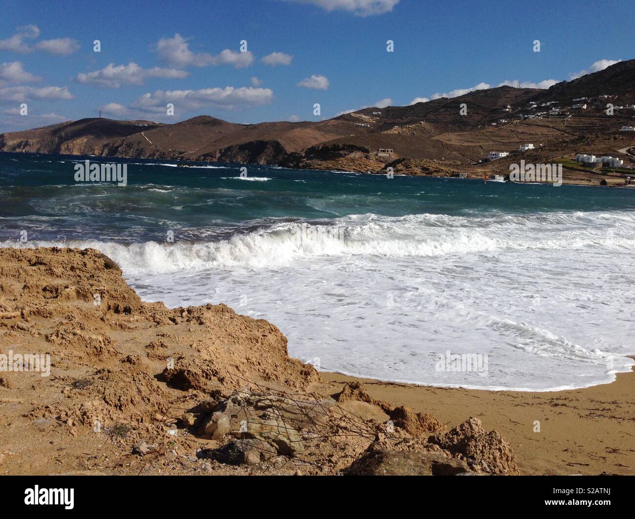 Griechischen Strand Stockfoto