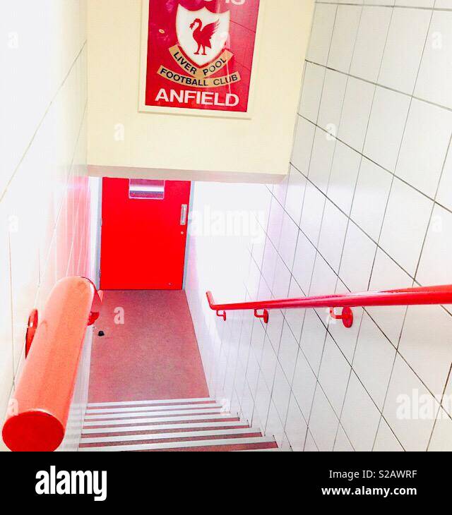 Liverpool F.C. Stadion Stockfoto