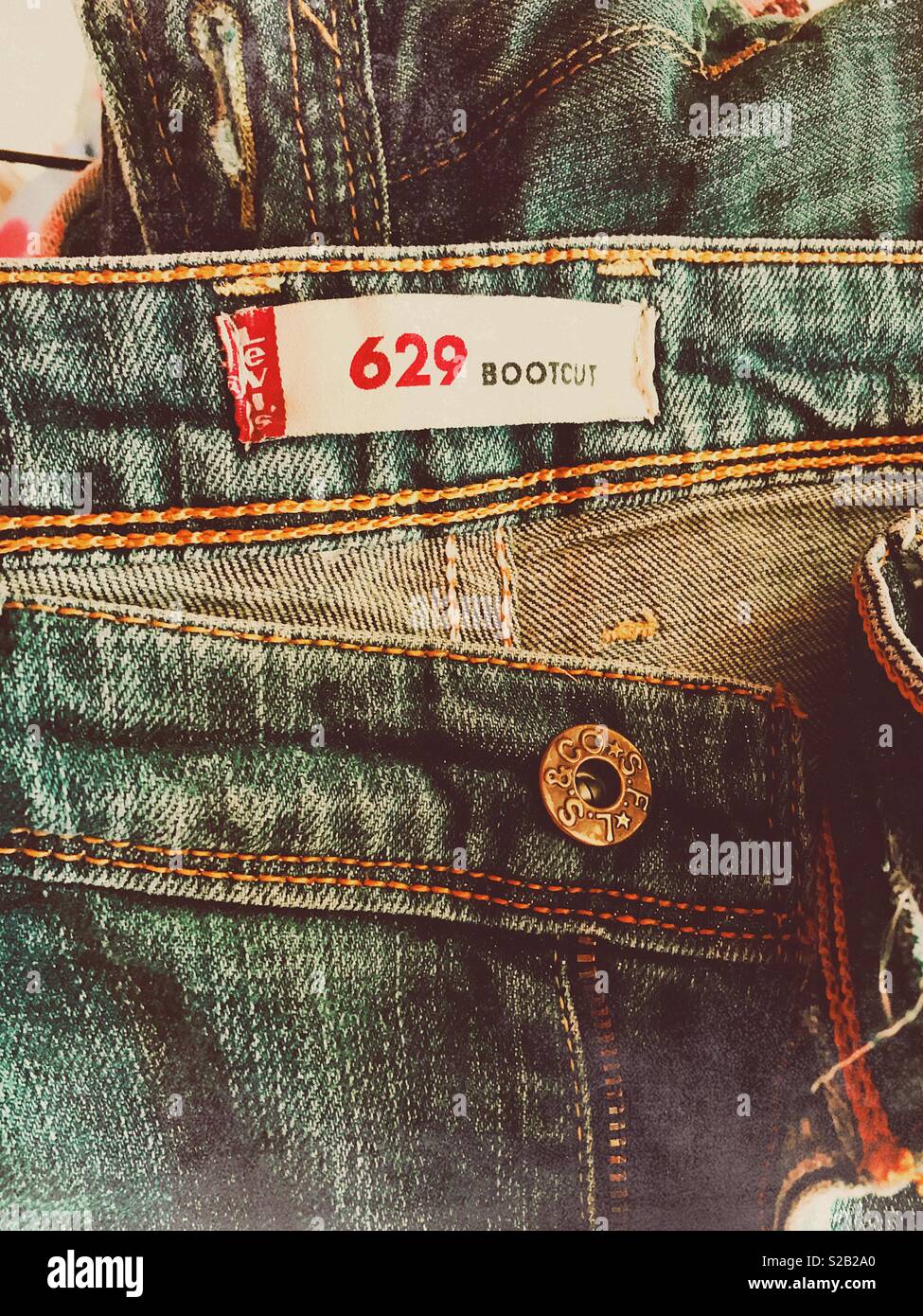 Jeans Stockfoto