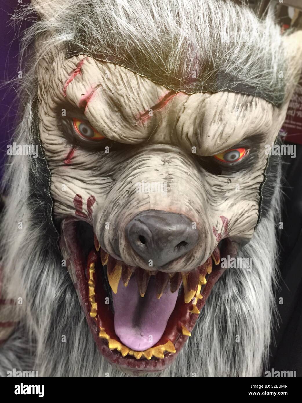 Werwolf Maske für Halloween, USA Stockfotografie - Alamy