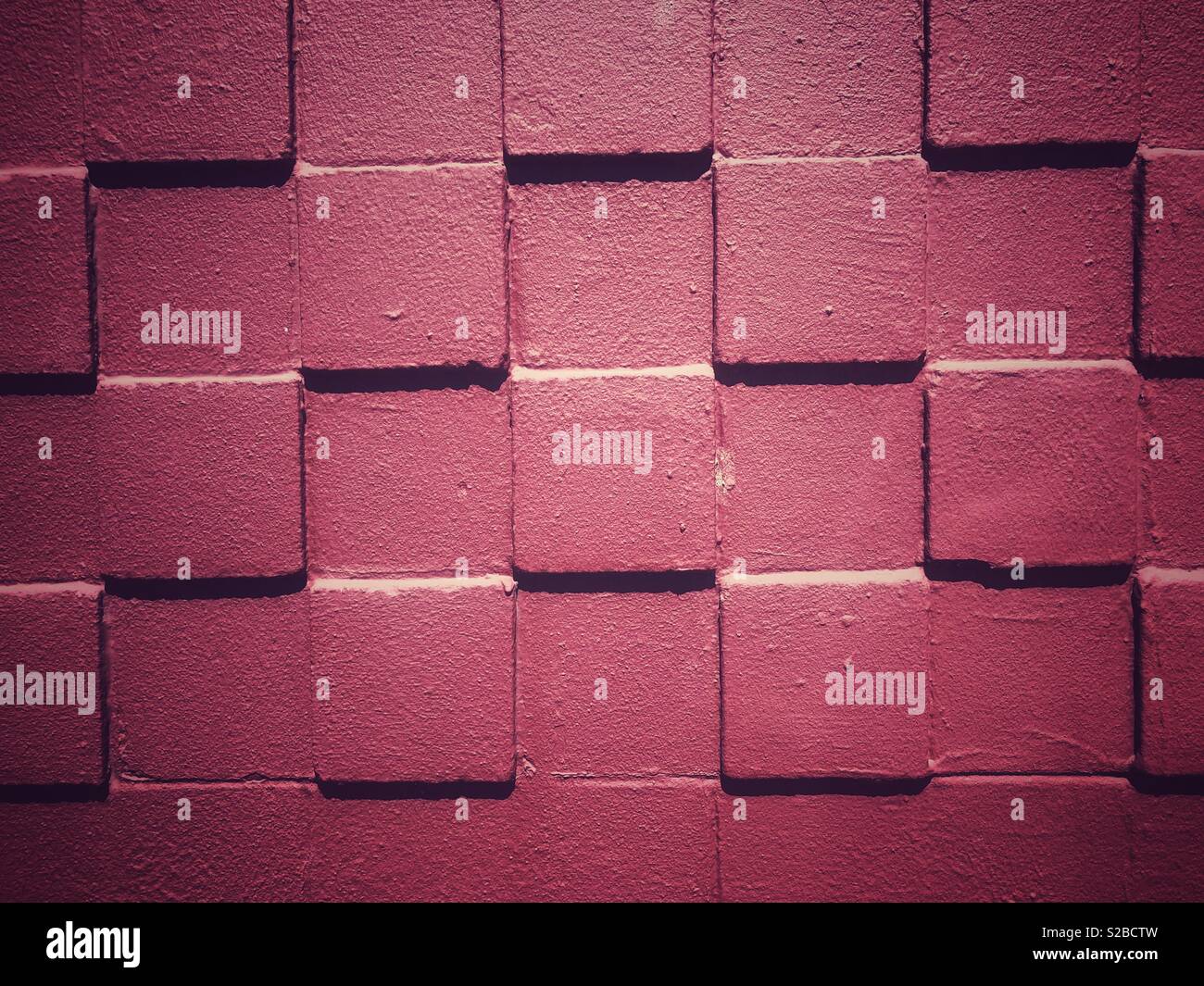 Urbane Muster in den Quadraten - Smartphone-aufgenommenes Stockfoto