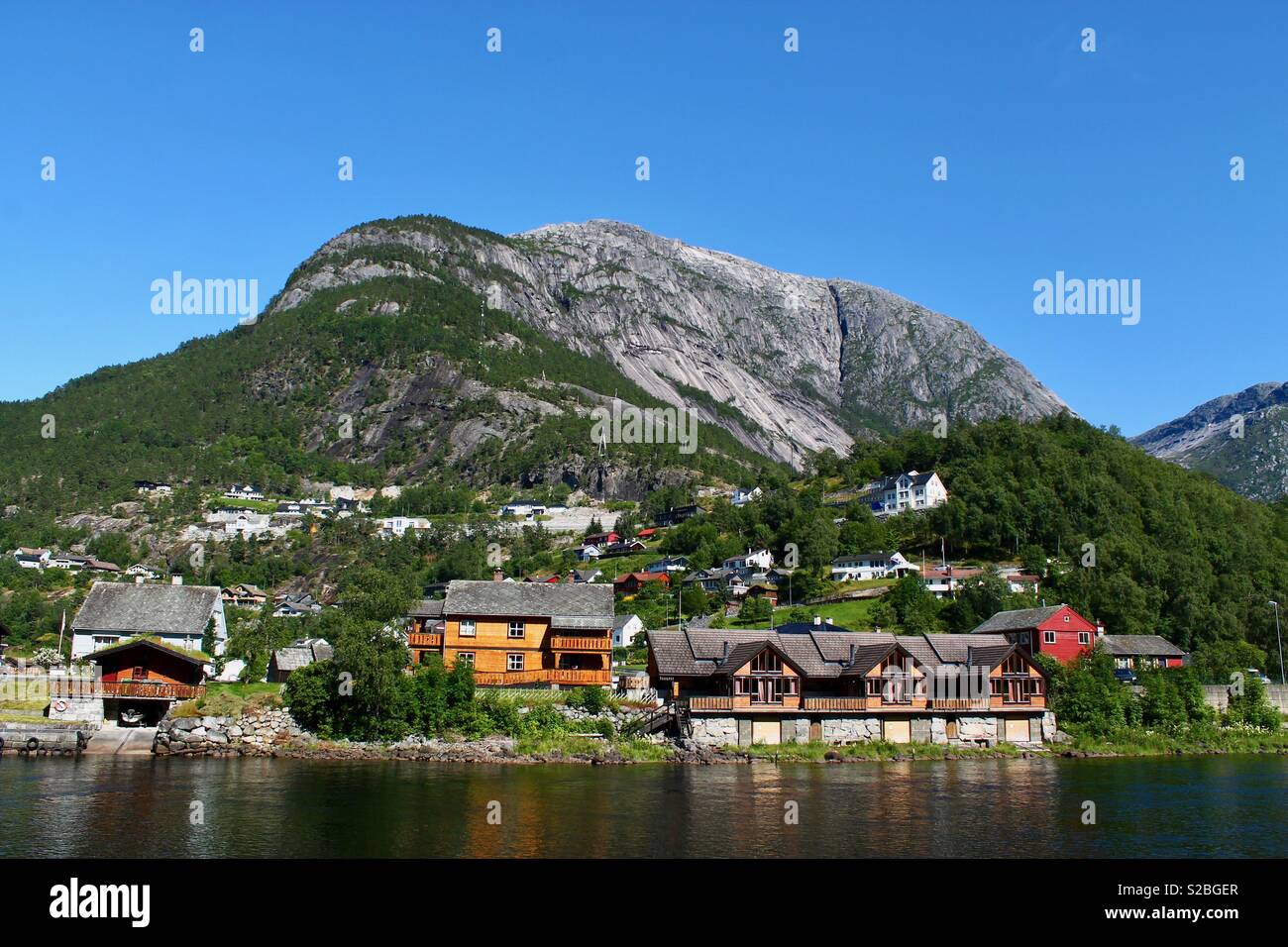 Eidfjord Stockfoto