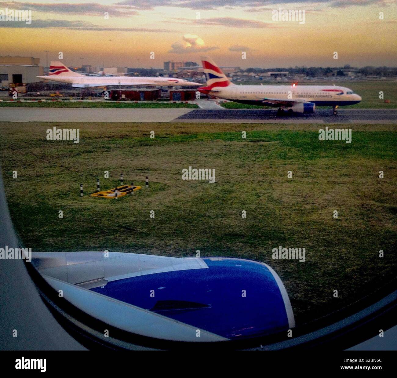 Concorde im Einklang Stockfoto