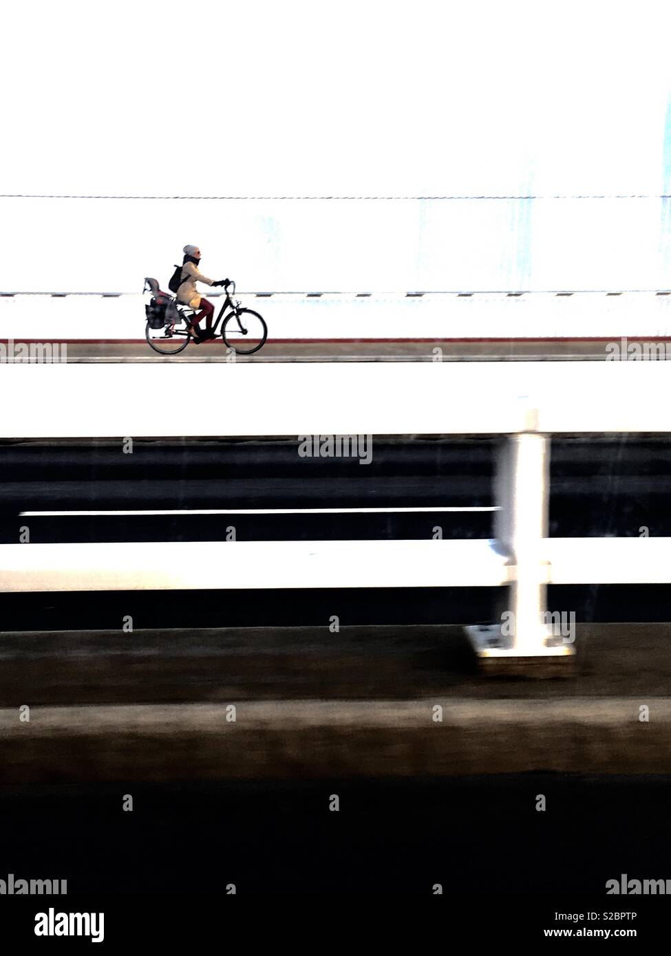 Luxemburg - Smartphone-aufgenommenes Stockfoto