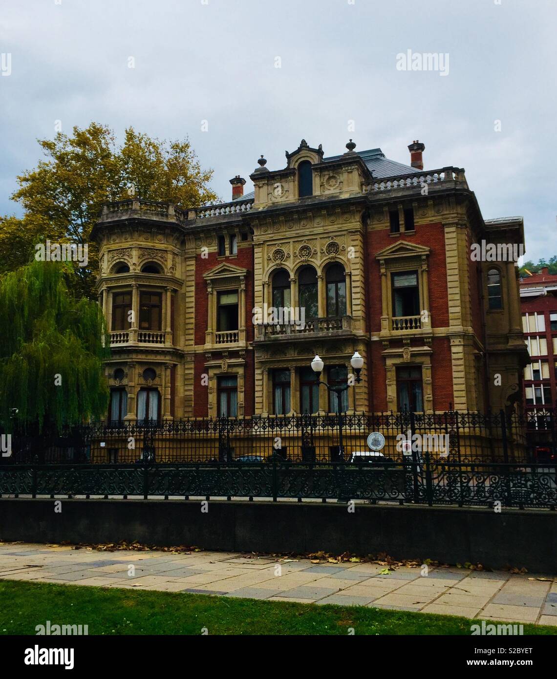 Bilbao Architektur - Smartphone-aufgenommenes Stockfoto