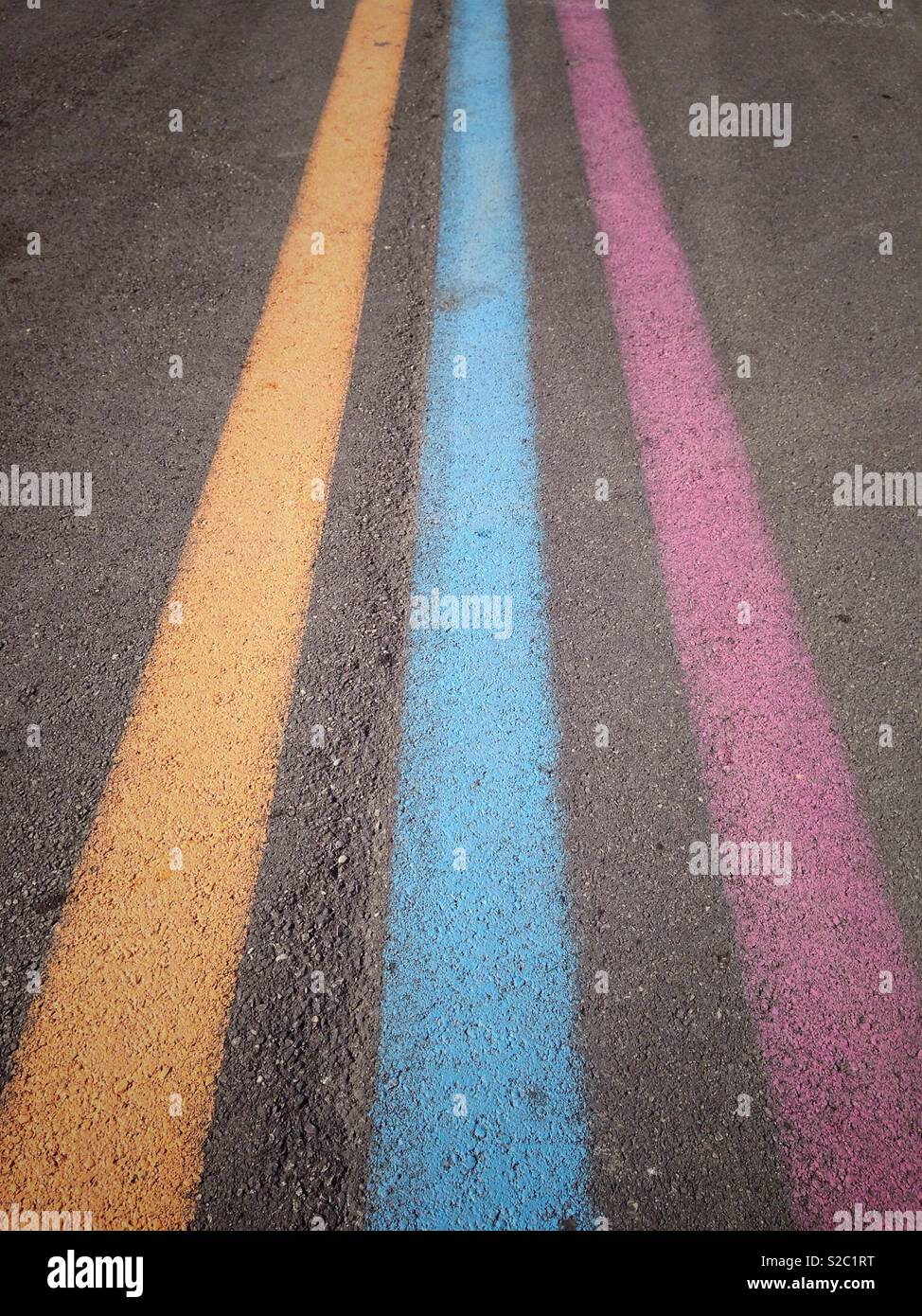 Parallele Linien Stockfoto