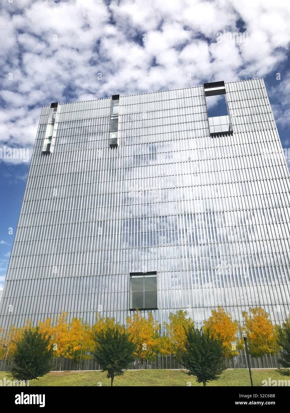 Zeitgenössische Architektur, Bundesgericht Gebäude, Salt Lake City, Utah Stockfoto