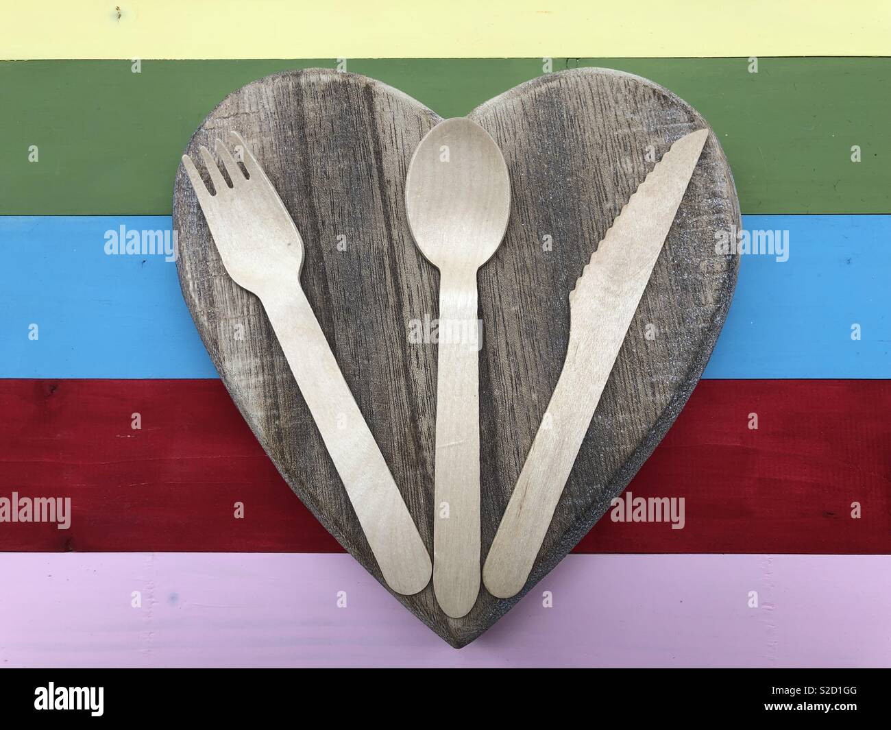 Essen Tools Stockfoto