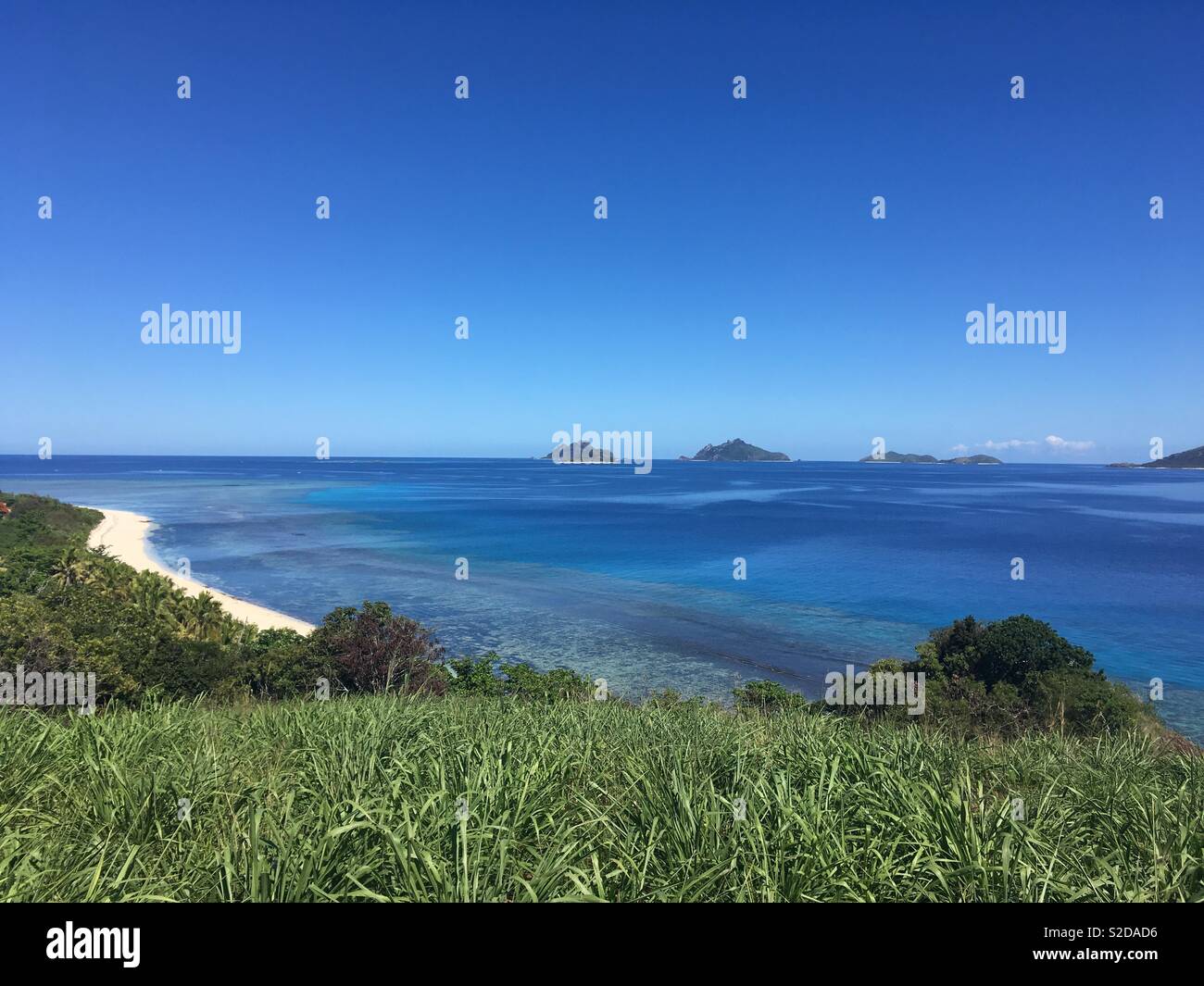 Mana Island, Fidschi Stockfoto