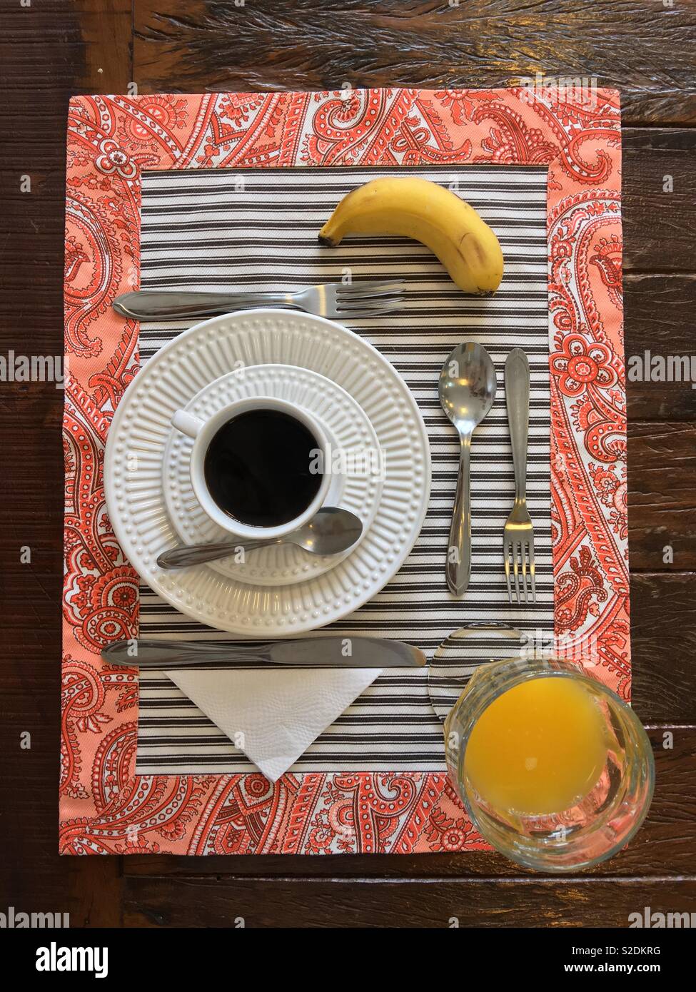 Frühstück Kaffeepause frühstücken Guten Morgen Kaffee Stockfoto