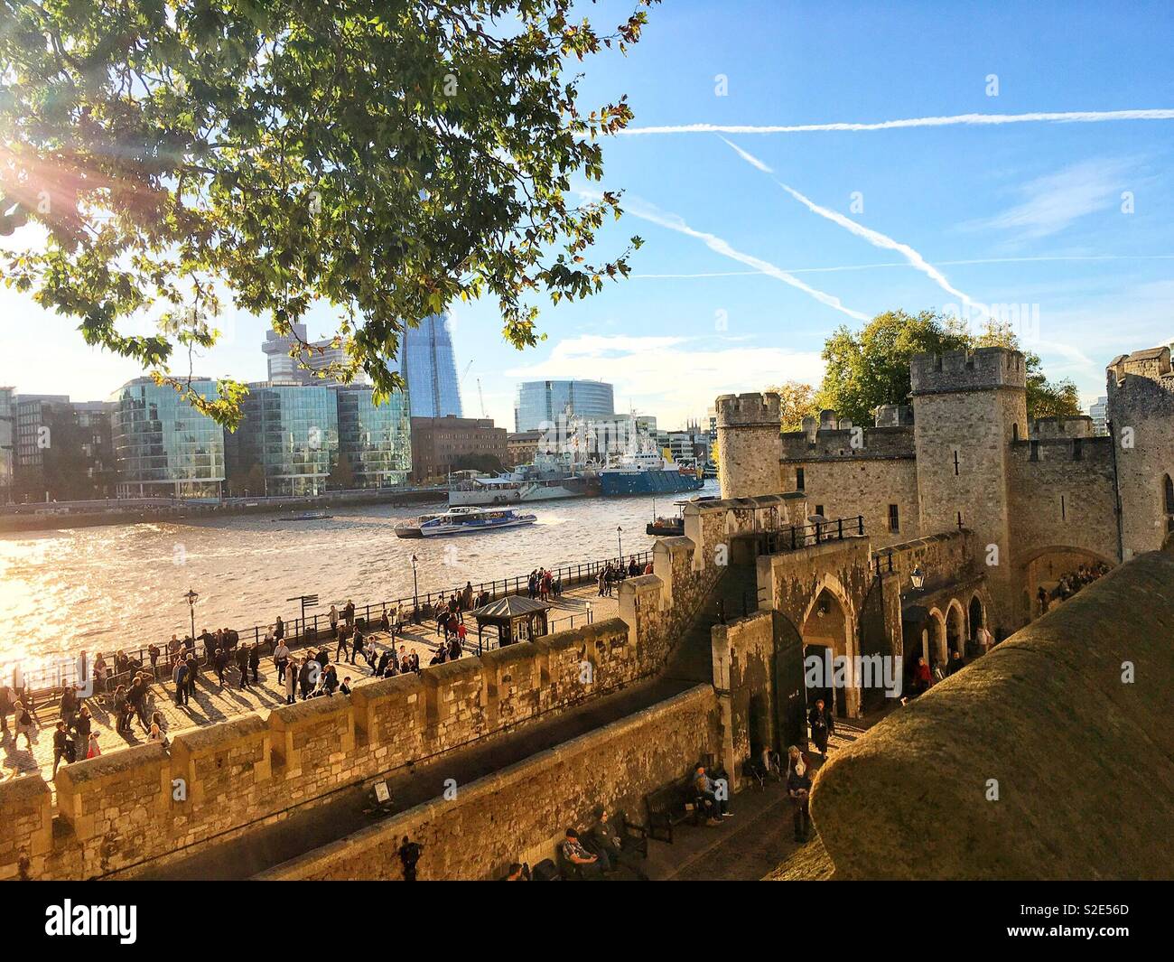 London Blick vom Turm Stockfoto