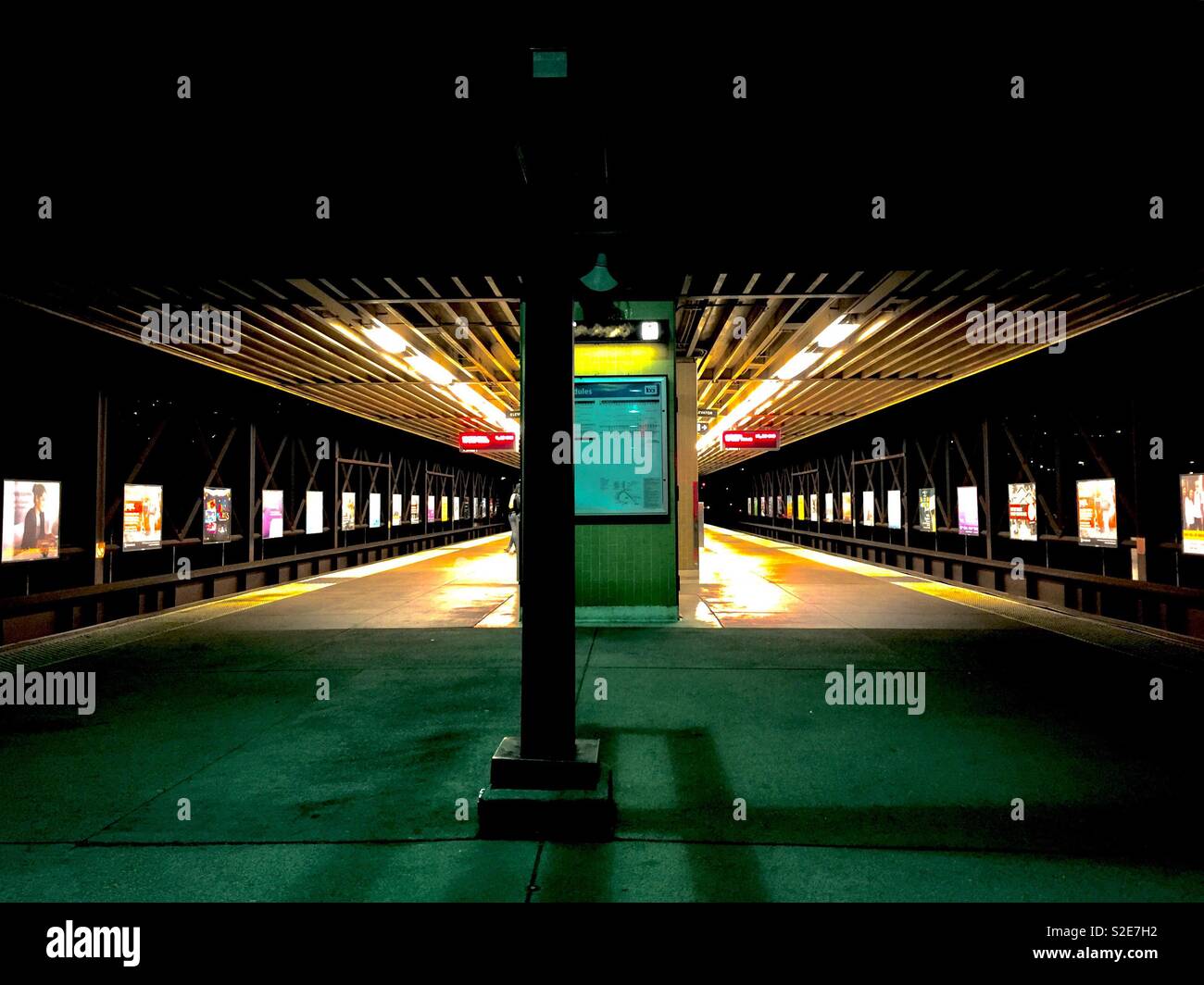 Rockridge BART Station, Oakland, Kalifornien Stockfoto