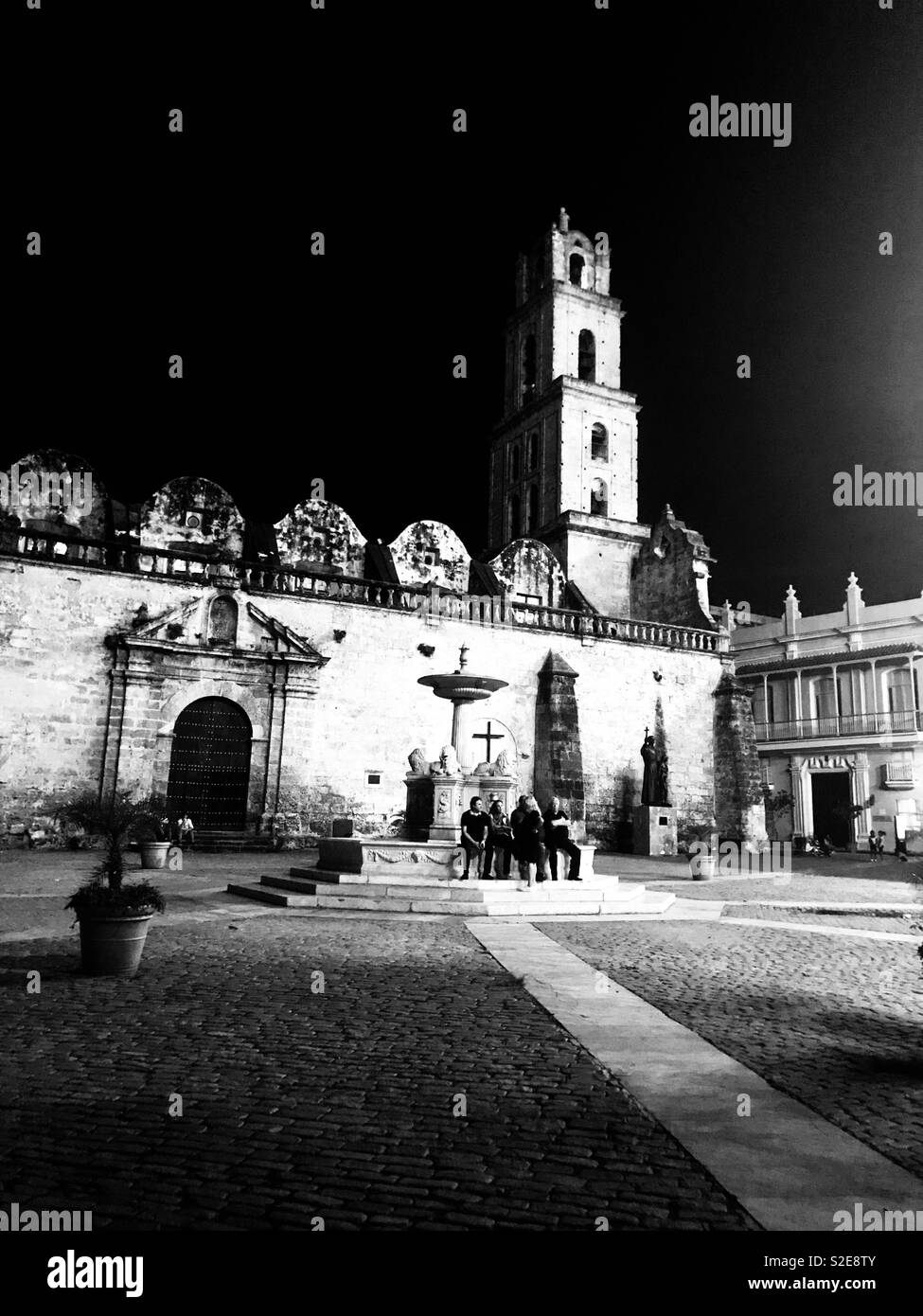 Kirche und Kloster St. Franziskus in Havanna Kuba Stockfoto