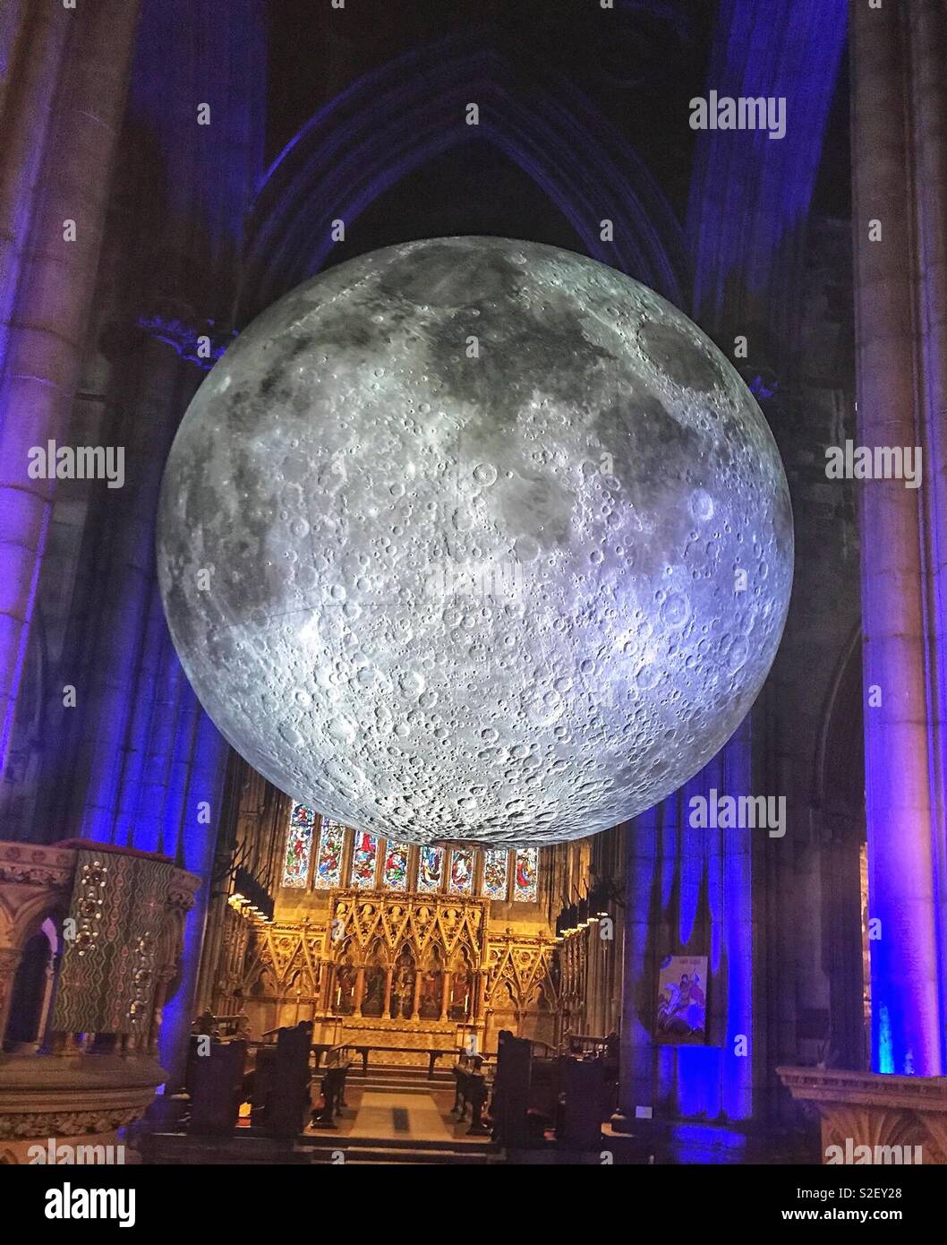 Museum des Mondes in Doncaster Minster Stockfoto