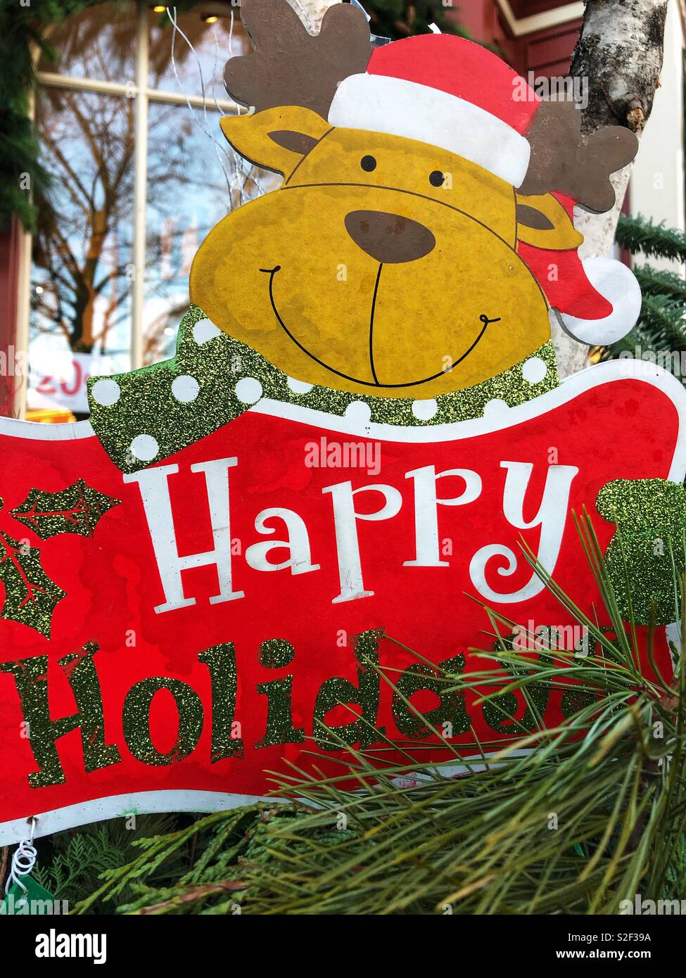 Festliche Jahreszeit. Stockfoto