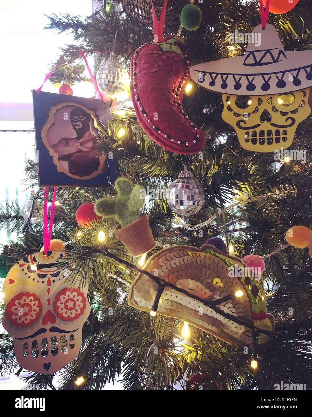 Mexikanische Weihnachtsbaum Stockfoto