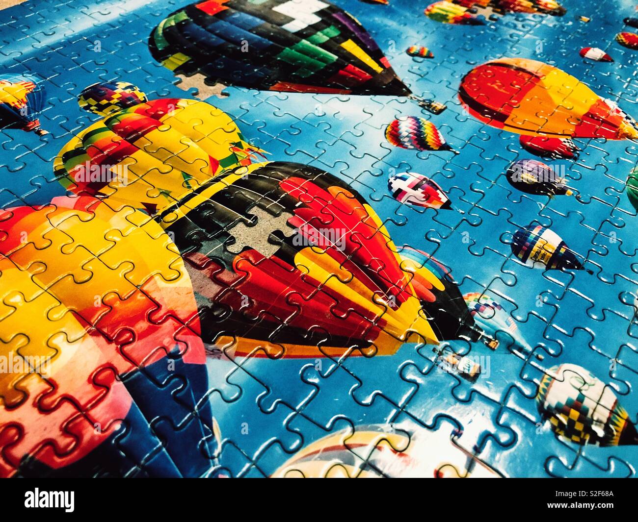 Fehlende Stück Stockfoto