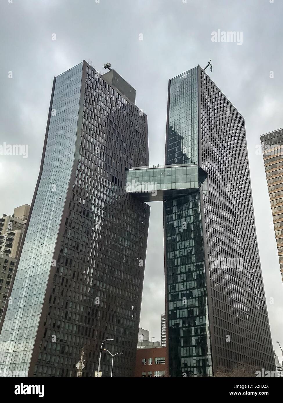 Amerikanische Kupfer Gebäude Stockfoto