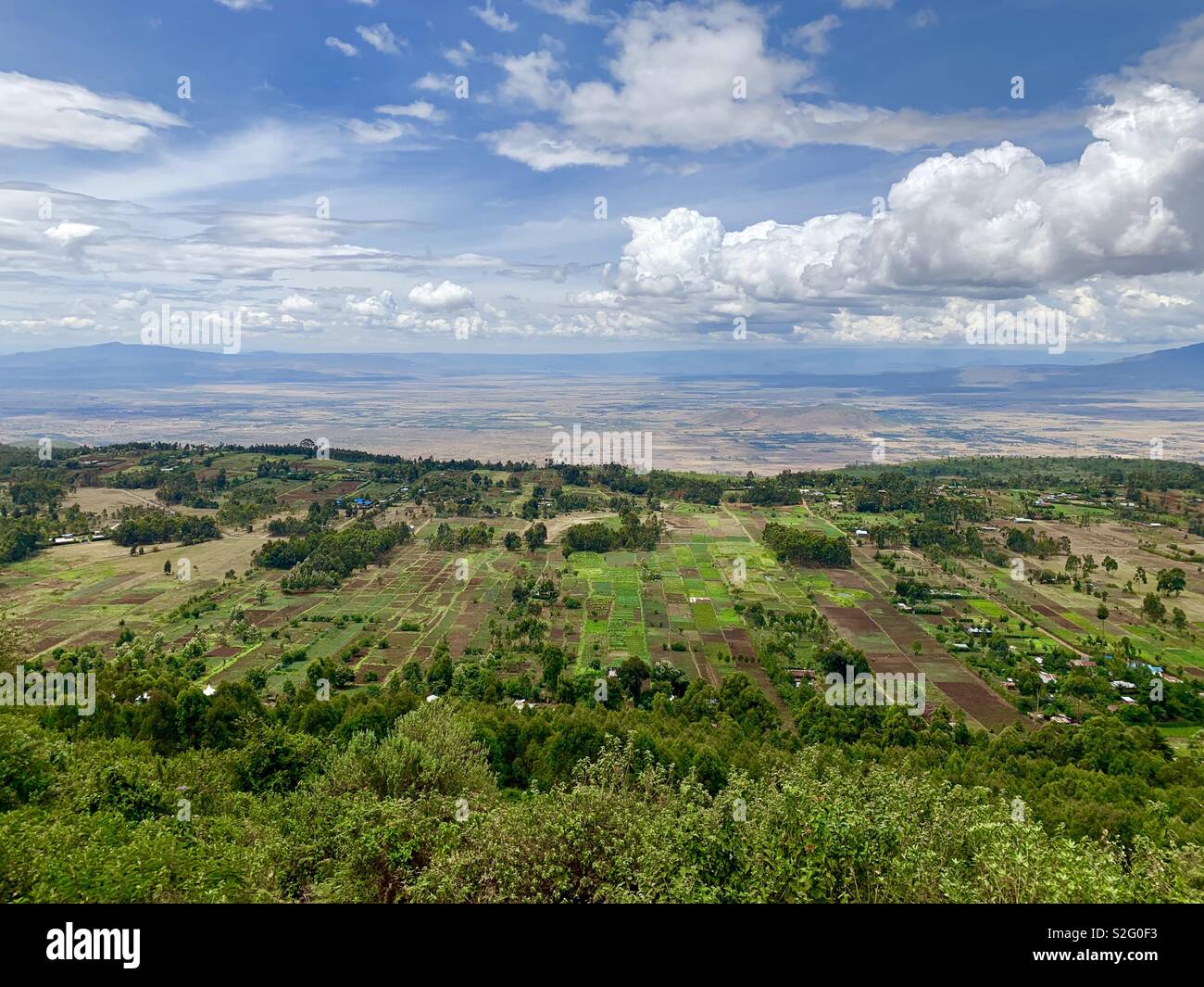 African Rift Valley. Stockfoto