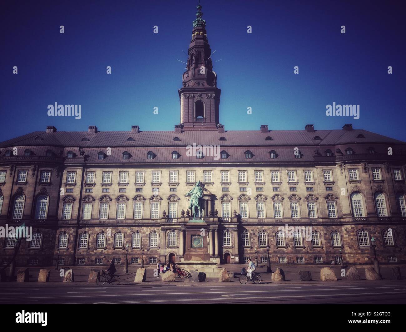 Ein Regierungsgebäude in Kopenhagen Stockfoto