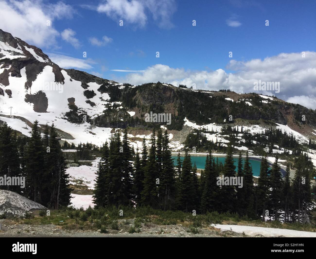 Whistler, Kanada im Sommer Stockfoto