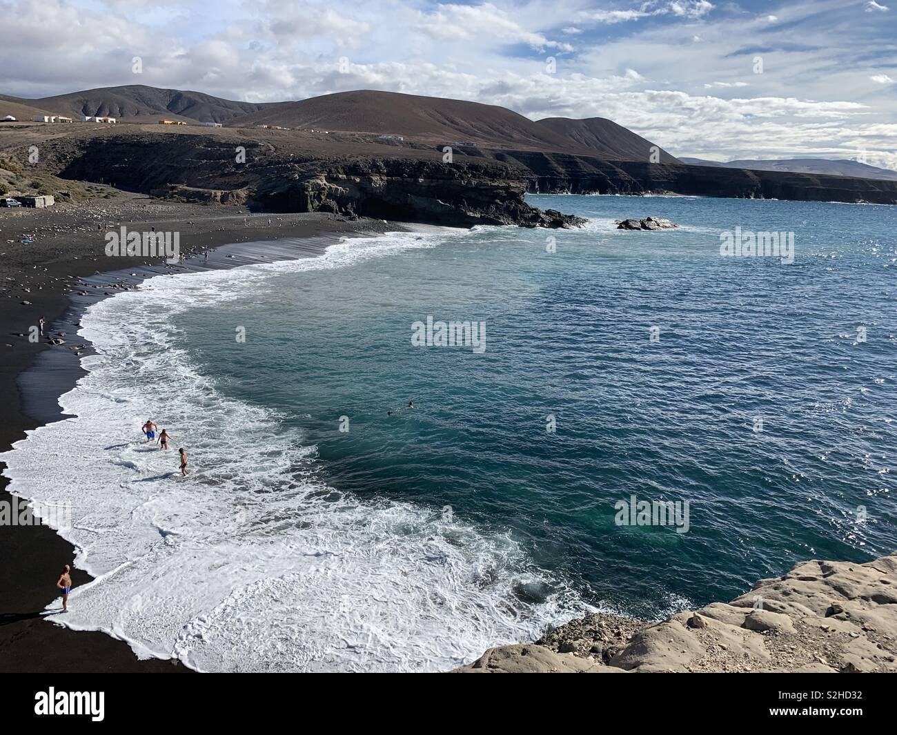 Ajuy Strand Kanarische Insel Fuerteventura Stockfoto