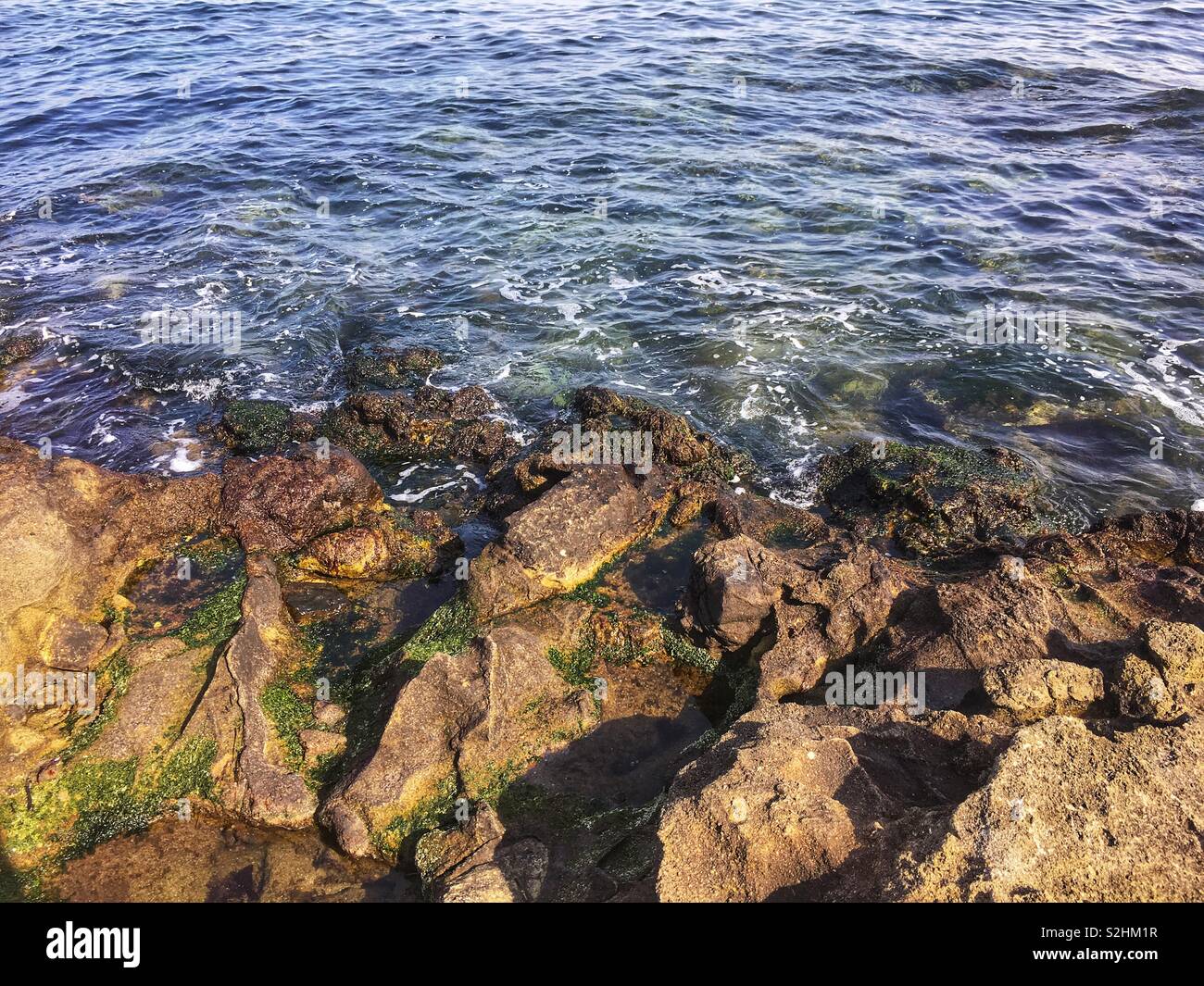 Land und Meer Stockfoto