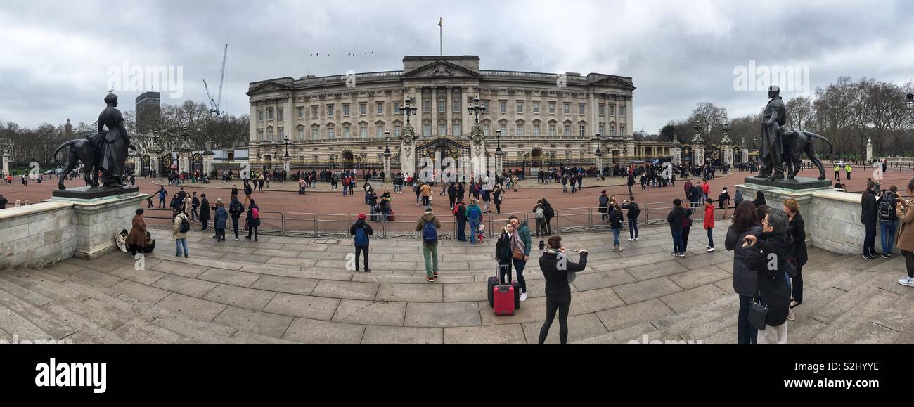 Buckingham Palace, London, England, Vereinigtes Königreich. Stockfoto