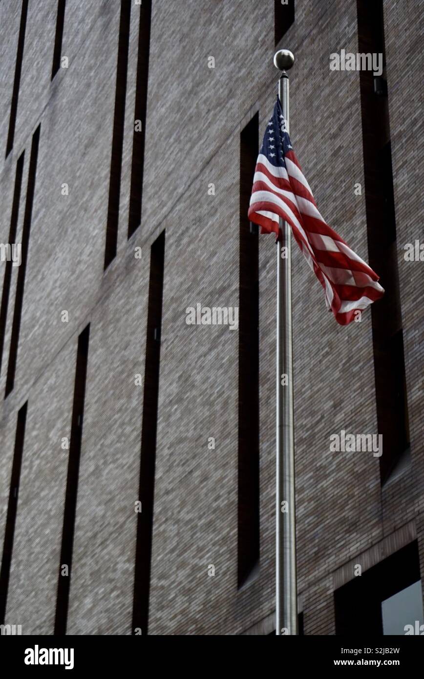 Amerikanische Flagge Stockfoto