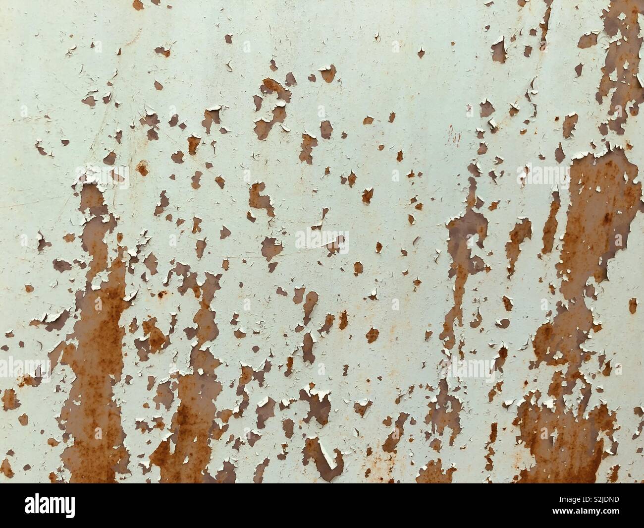 Rostiges Metall Hintergrund Stockfoto