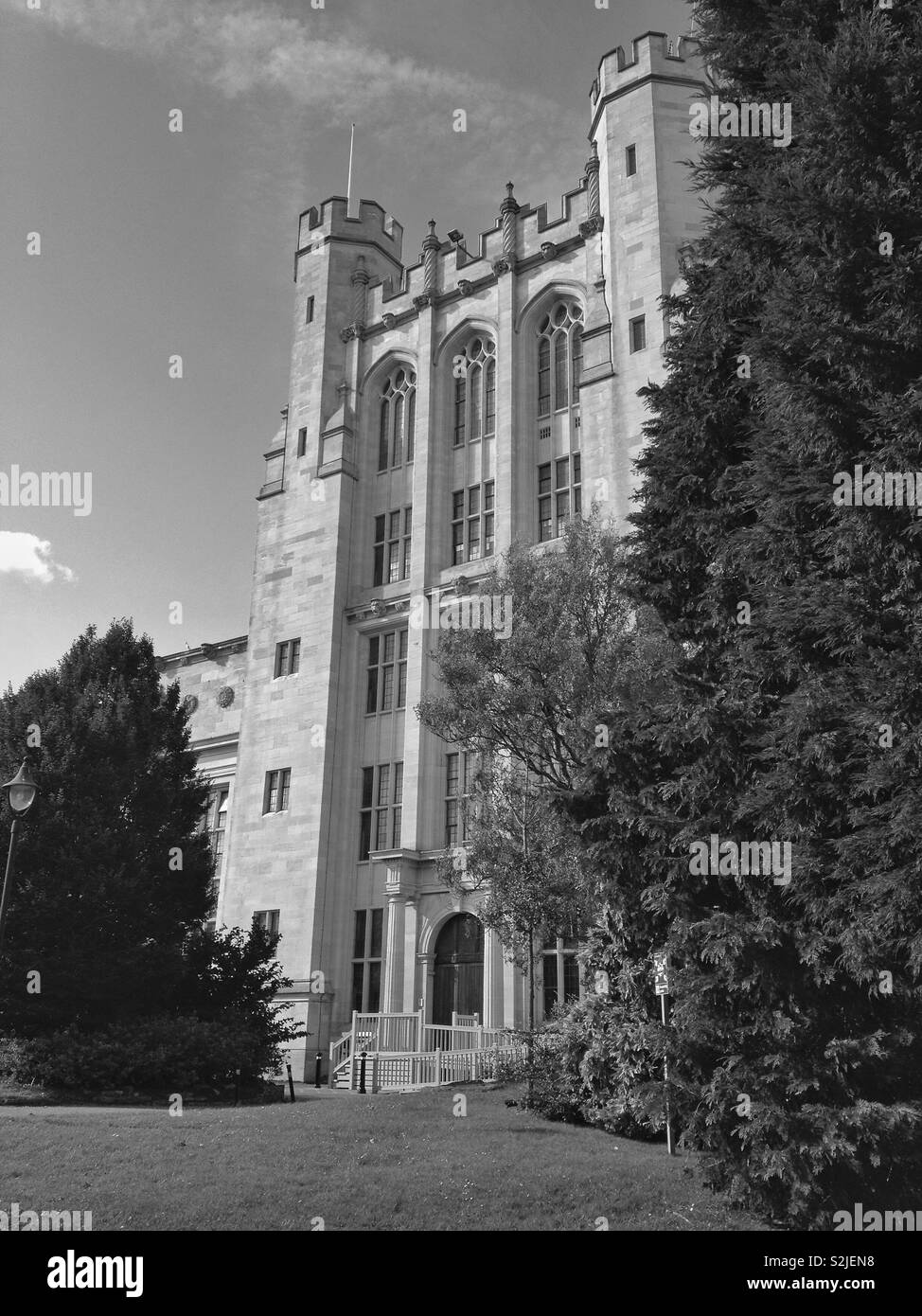 Die H H Wills Physics Laboratory an der Universität von Bristol in Bristol, UK. Stockfoto