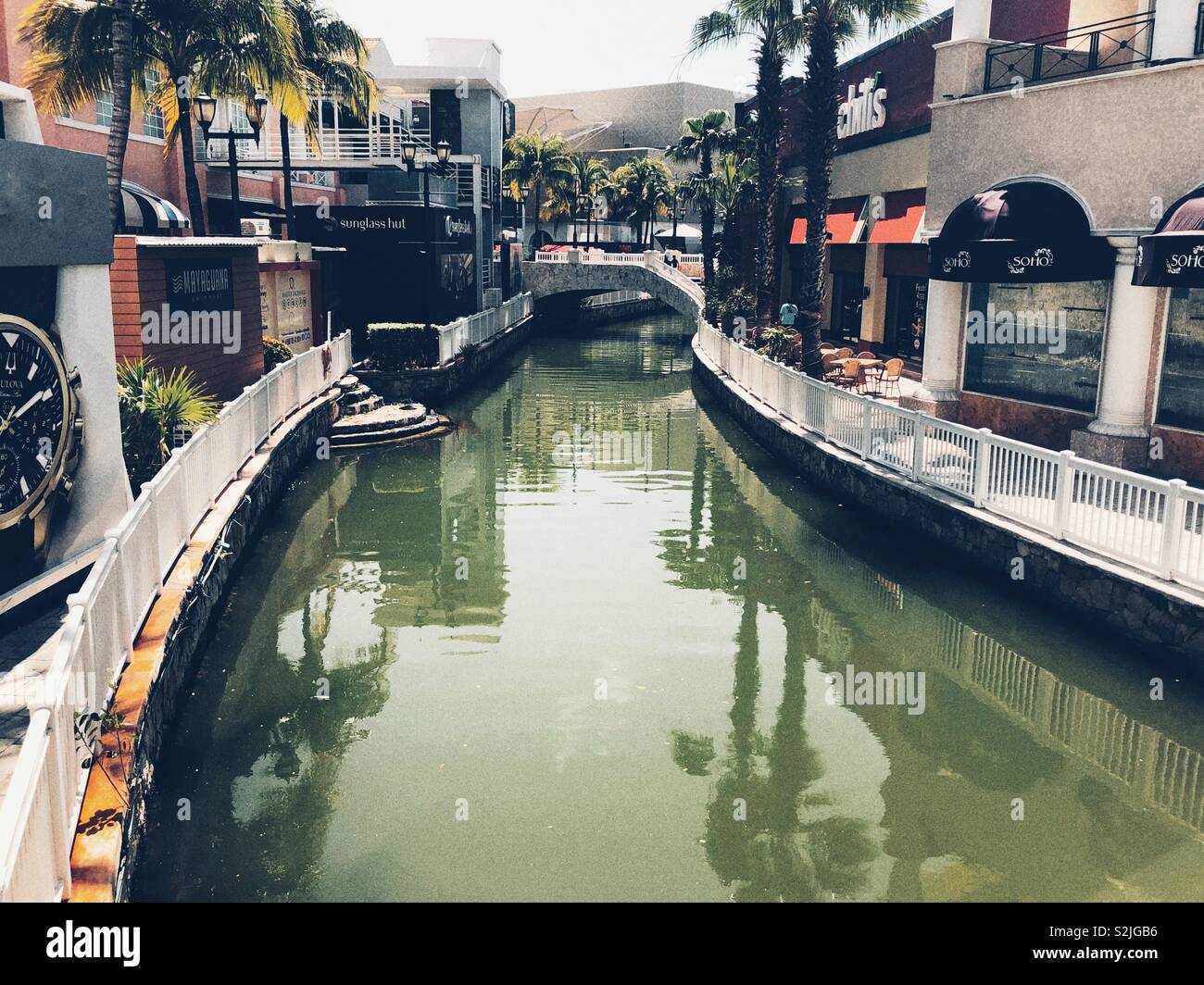 Fashion Mall in Cancun, Mexiko Stockfoto