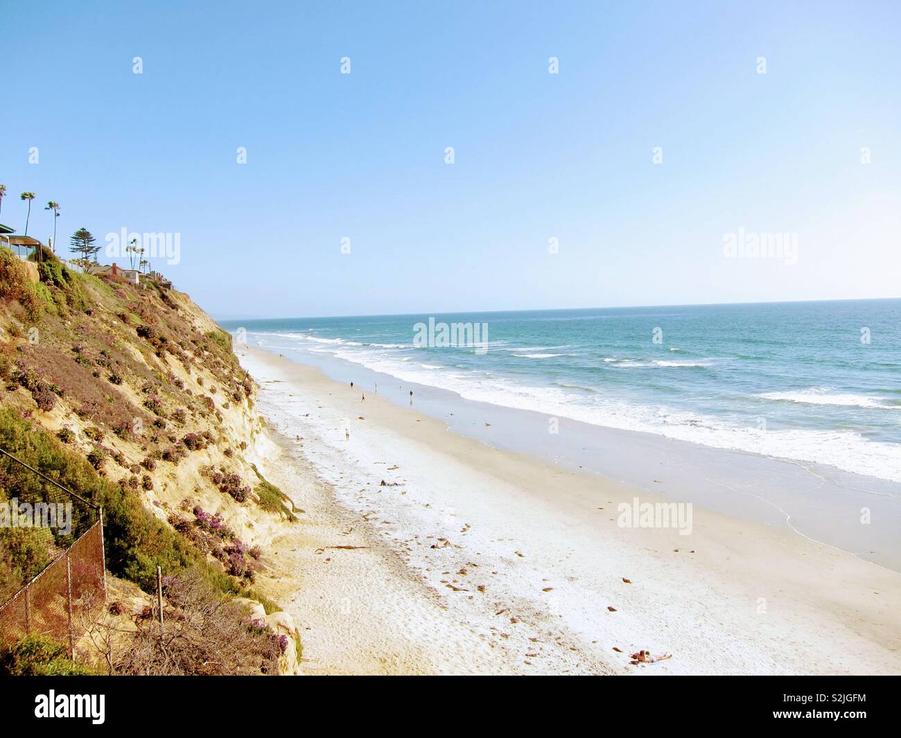 Kalifornische Küste Stockfoto