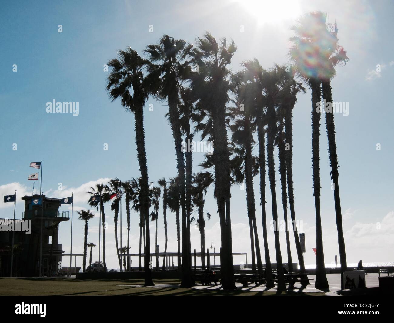 Imperial Beach Kalifornien Stockfoto