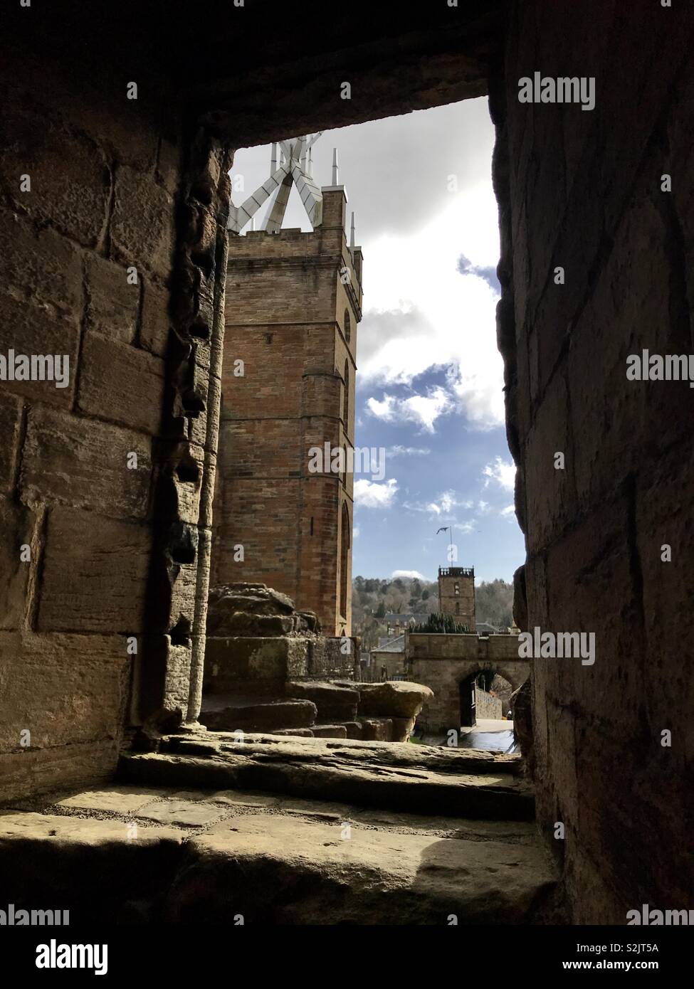 Linlithgow Palace, Schottland Stockfoto