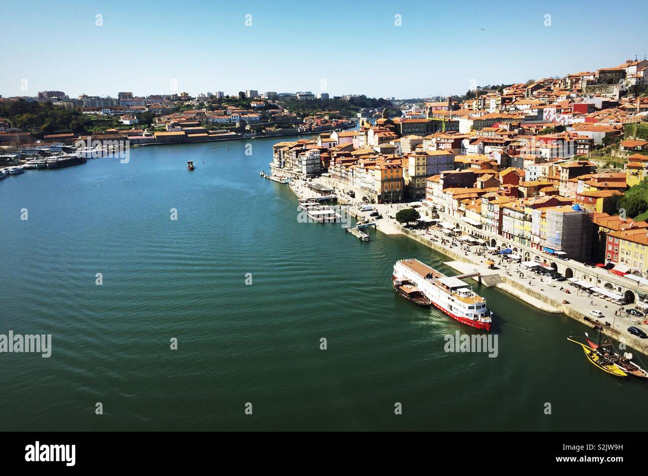 Porto - Smartphone-aufgenommenes Stockfoto