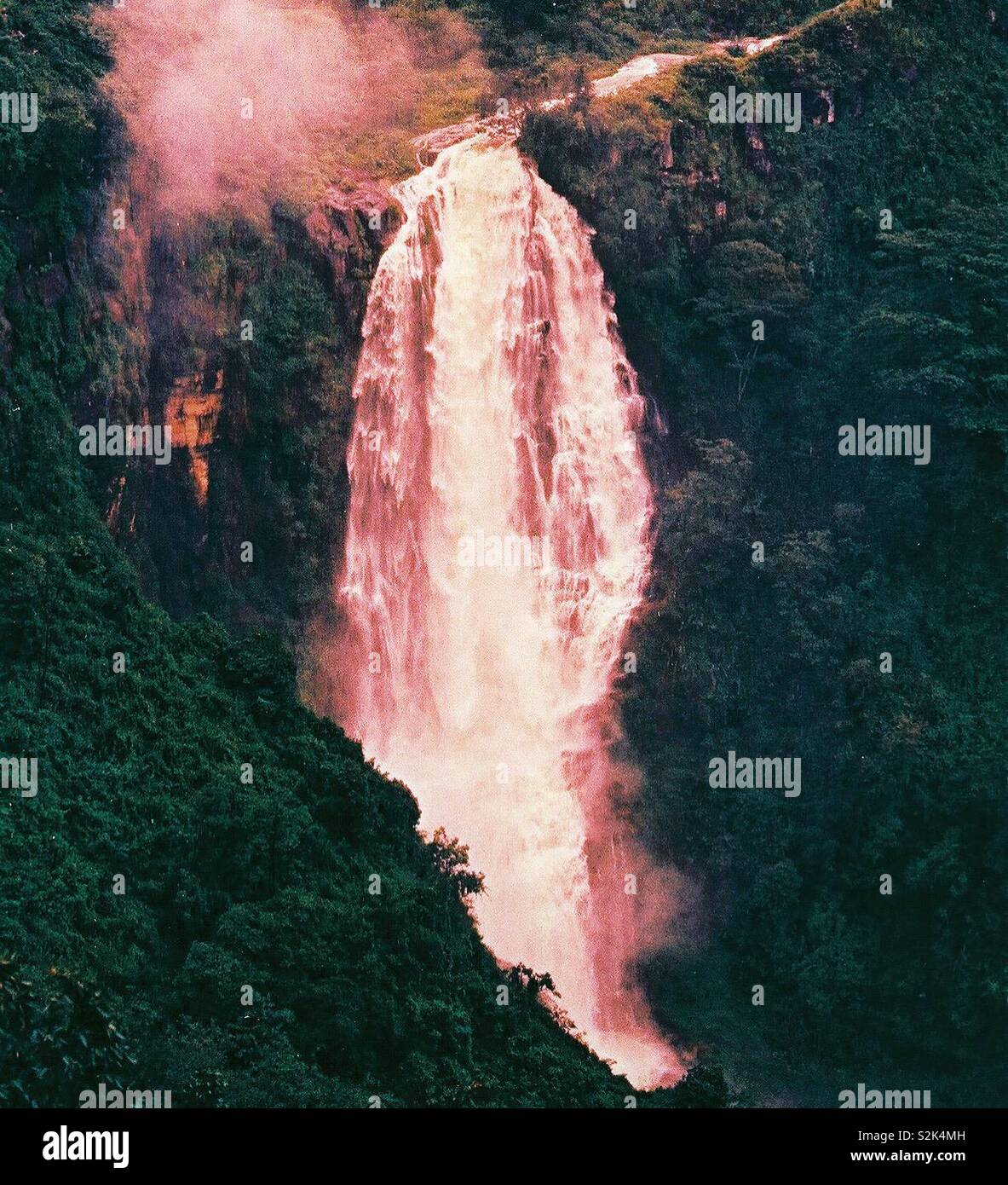 Wasserfall in Sri Lanka Stockfoto