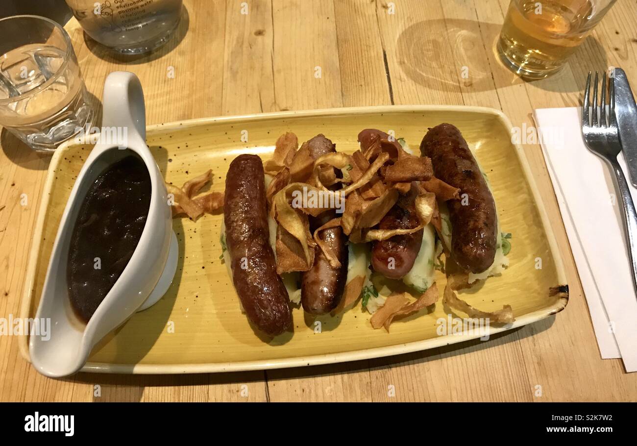 Clifton wurst Bristol - Smartphone-aufgenommenes Stockfoto