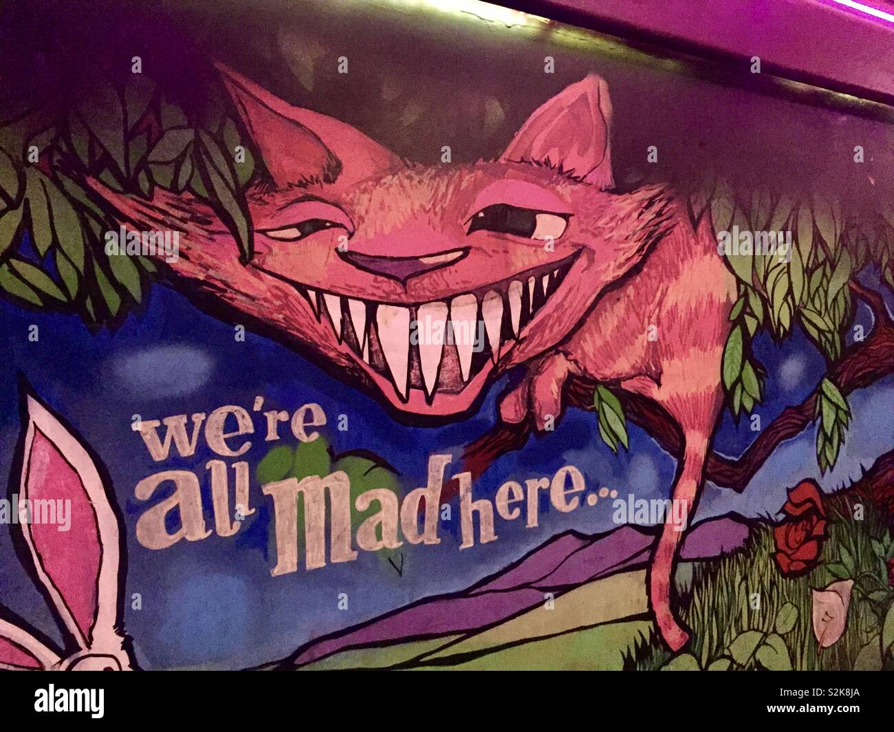 Cheshire Cat Stockfoto